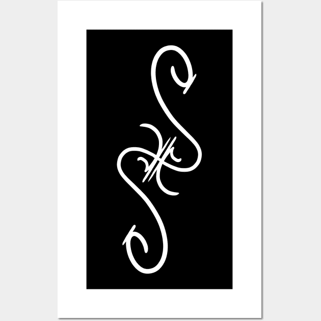 Sigil for Free-flowing Creativity Wall Art by digitalsigils